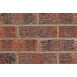 London Brick Company Hanson Claydon Red Multi 65mm Pressed Red Light Texture Clay Brick