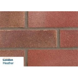 London Brick Company Hanson Heather 73mm Pressed Red Light Texture Clay Brick