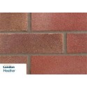 London Brick Company Hanson Heather 73mm Pressed Red Light Texture Clay Brick