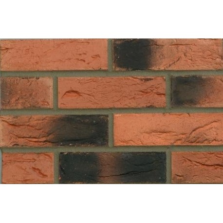 Marshalls Hanson Beckingham Red Multi 65mm Wirecut Extruded Red Light Texture Brick