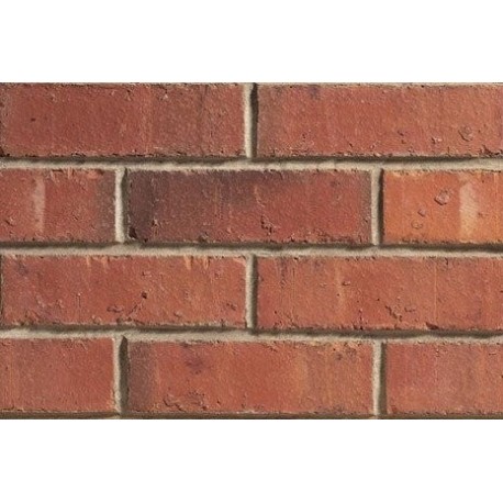 Marshalls Hanson Capital Multi 65mm Wirecut Extruded Red Light Texture Brick