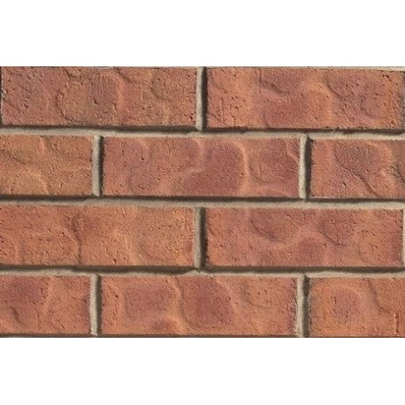 Marshalls Hanson Fulwood Multi 65mm Wirecut Extruded Red Light Texture Brick