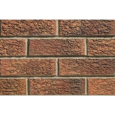 Marshalls Hanson Ryedale Multi Rustic 65mm Wirecut Extruded Red Light Texture Brick