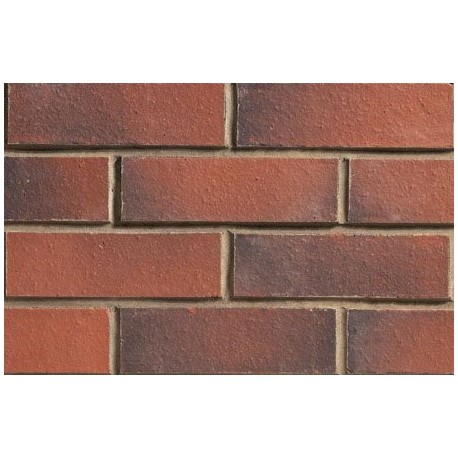 Marshalls Hanson Victorian Multi Smooth 73mm Wirecut Extruded Red Smooth Brick