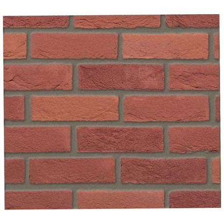 Redbank Hanson Measham Red 65mm Machine Made Stock Red Light Texture Brick