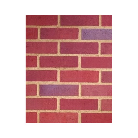 Baggeridge Wienerberger Malthouse Red Multi Sovereign Stock 65mm Waterstruck Slop Mould Red Light Texture Brick