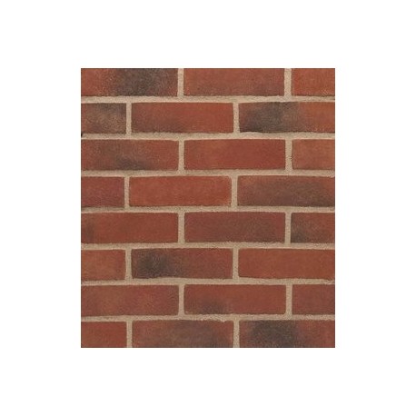 Baggeridge Wienerberger Smoked Orange Multi Gilt Stock 65mm Machine Made Stock Red Light Texture Clay Brick