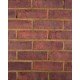 Baggeridge Wienerberger Smoked Russet Sovereign Stock 73mm Waterstruck Slop Mould Red Light Texture Brick