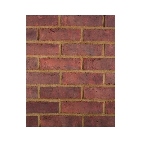 Baggeridge Wienerberger Smoked Russet Sovereign Stock 73mm Waterstruck Slop Mould Red Light Texture Brick