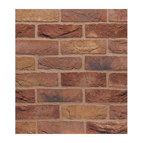 Terca Wienerberger Olde Farndale Multi 65mm Machine Made Stock Red Heavy Texture Clay Brick