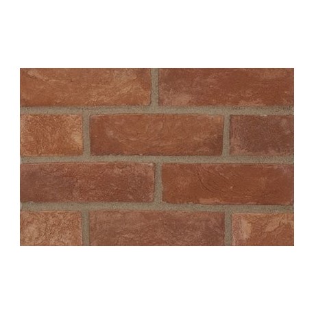 Handmade Northcot Brick Stratford Mellow 65mm Handmade Stock Red Light Texture Clay Brick