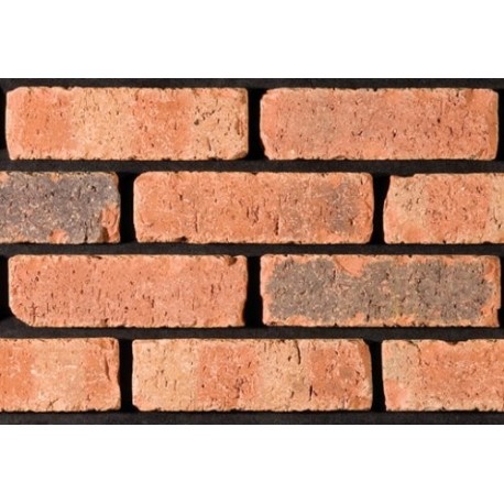 Tyrone Brick Market Square Rumbled 65mm Wirecut Extruded Red Light Texture Brick