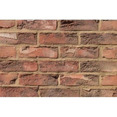 York Handmade Laddus Blend 65mm Handmade Stock Red Heavy Texture Clay Brick