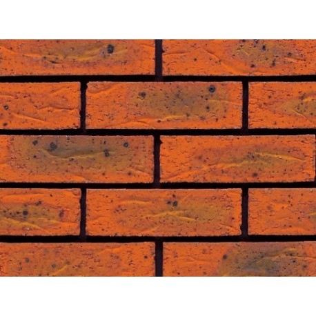 Ibstock Daytona Flame 65mm Wirecut Extruded Red Light Texture Brick