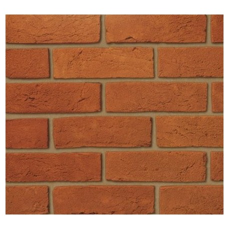 Ibstock Handmade Light Red 50mm Handmade Stock Red Light Texture Clay Brick