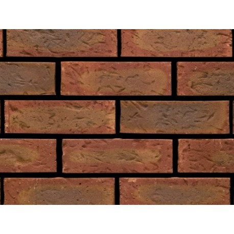 Ibstock Hardwicke Lenton Dark Multi 65mm Wirecut Extruded Red Light Texture Clay Brick