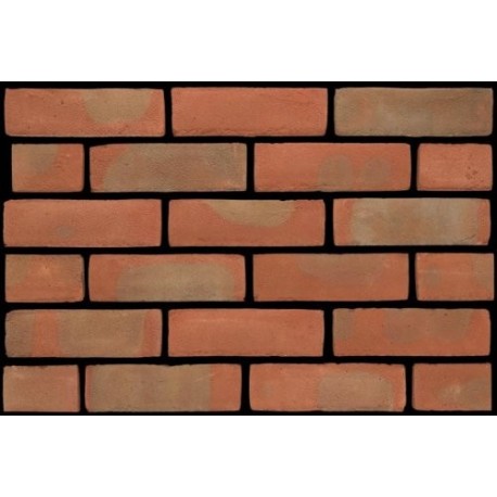 Ibstock Leicester Multi Red Stock 65mm Machine Made Stock Red Light Texture Brick