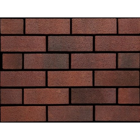 Ibstock Roughdales Pinhole Antique 73mm Wirecut Extruded Red Light Texture Brick