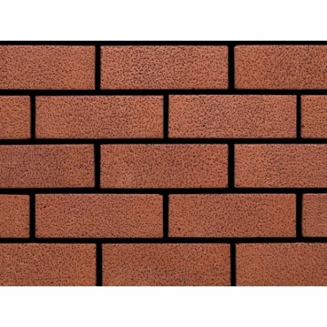 Ibstock Roughdales Pinhole Red 73mm Wirecut Extruded Red Light Texture Brick