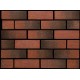 Ibstock Roughdales Pinhole Weathered 73mm Wirecut Extruded Red Light Texture Brick