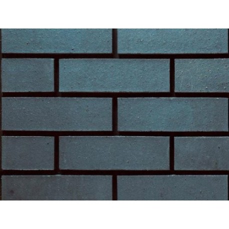 Ibstock Staffordshire Slate Blue Smooth Solid 65mm Wirecut Extruded Blue Smooth Clay Brick