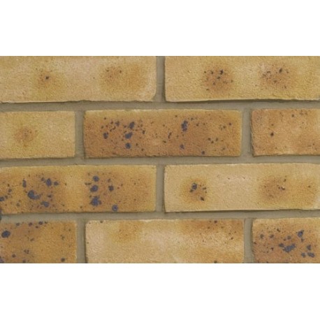 Hanson Camden Yellow Multi 65mm Machine Made Stock Buff Light Texture Clay Brick