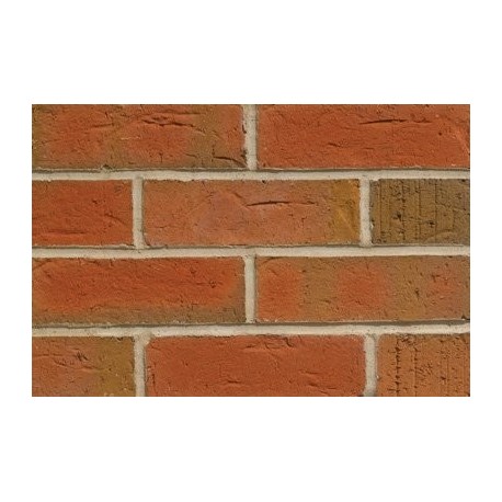 Hanson Mandarin Mixture Reserve 65mm Wirecut Extruded Red Light Texture Brick